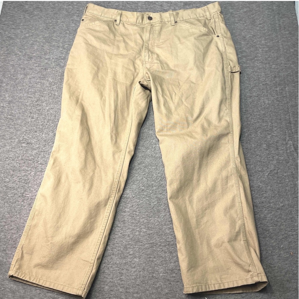 C.E. Schmidt Pants Men 44x30 Workwear Khaki Chinos Durable Utility Western